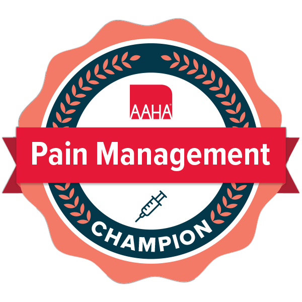 AAHA Pain Management Badge