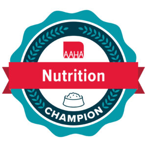 Digital badge awarded upon completion of the AAHA Nutrition Guidelines Certificate Course.